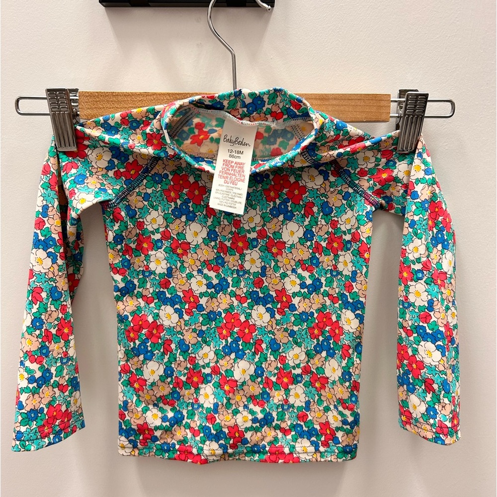 Like new Mini Boden rash guard